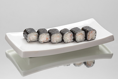 Мини-ролл с креветкой