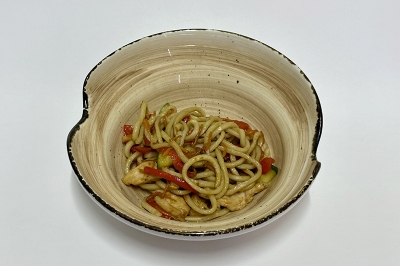 Удон с курицей